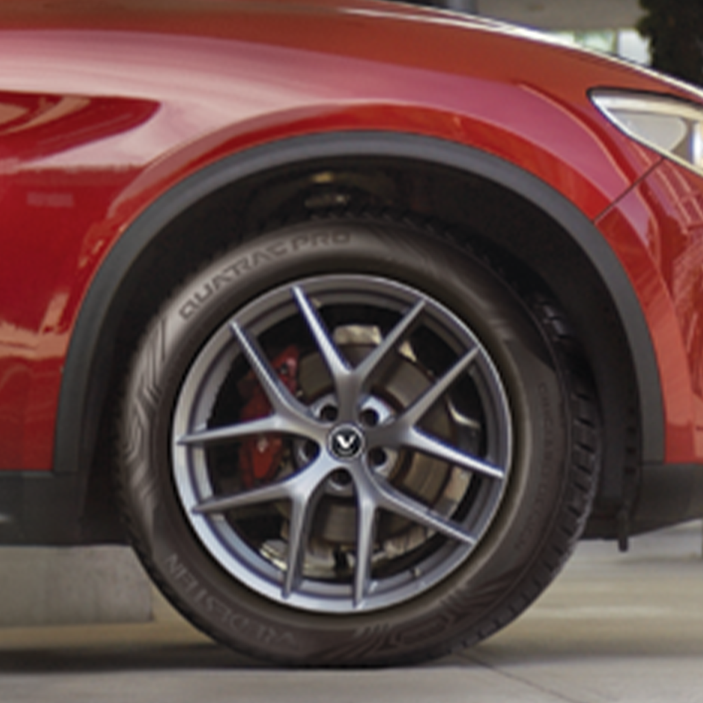 Auf die Anforderungen leistungsstarker Autos und SUVs abgestimmt